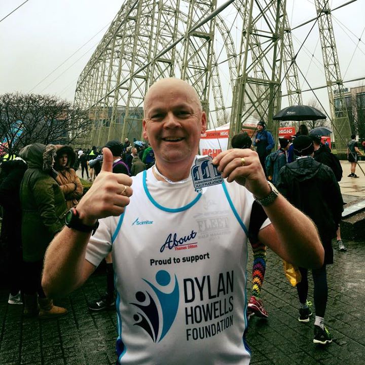 Well done Andy on completing the first of your 3 consecutive half marathons for …