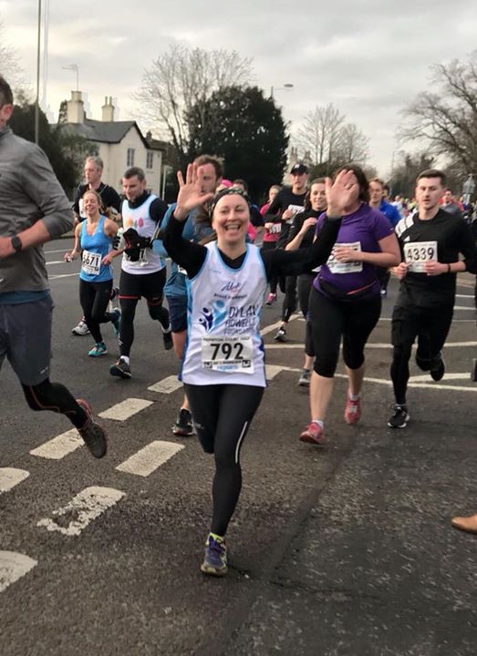 Well done Malina on completing the Hampton Court Half Marathon for The Dylan How…