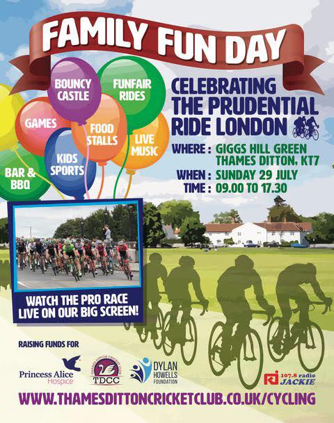 Diary Date:
This summer’s Prudential RideLondon will take place on Sunday 29th J…